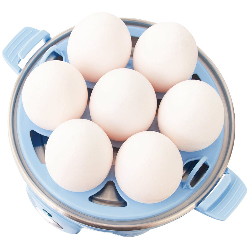 Rise By Dash Light Blue Egg Cooker