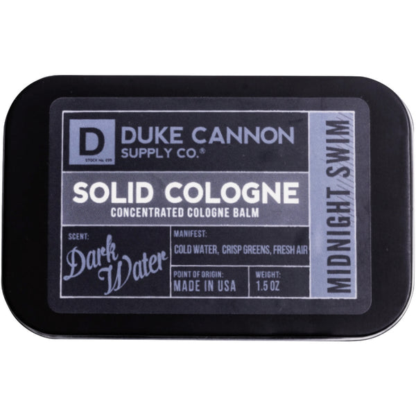 Duke Cannon 1.5 Oz. Midnight Swim Solid Cologne