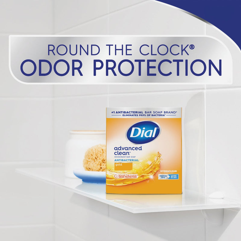 Dial Advanced Clean Gold 4 Oz. Deodorant Bar Soap (3-Pack)