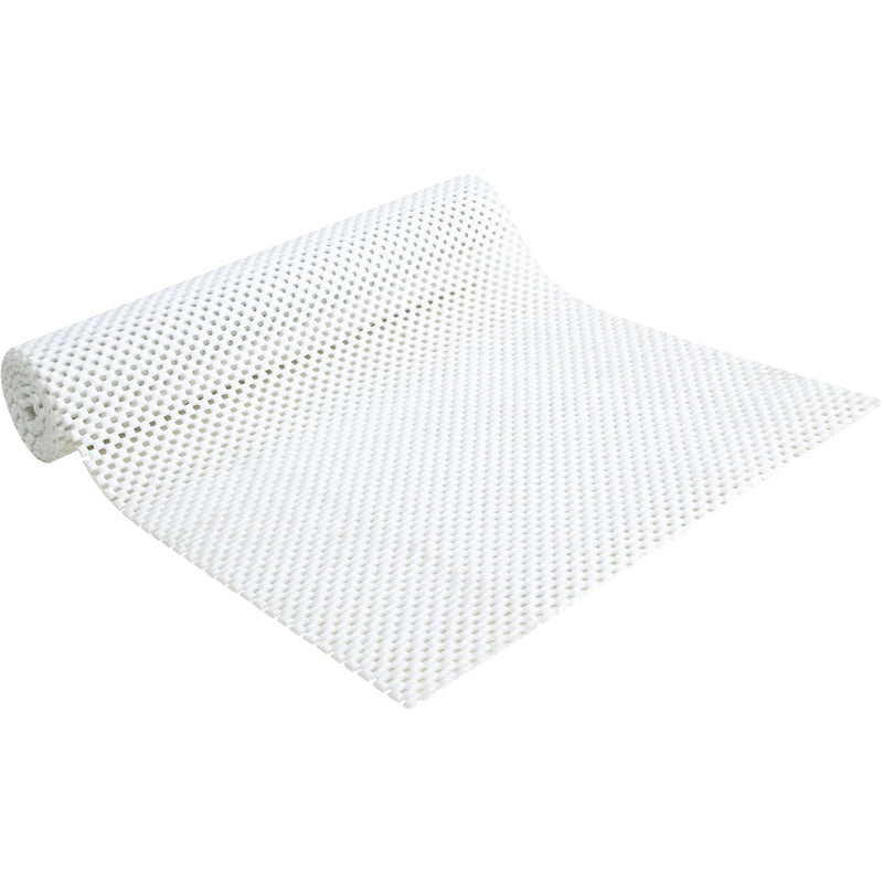 Con-Tact 12 In. x 4 Ft. White Grip Premium Non-Adhesive Shelf Liner