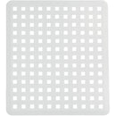 iDesign Euro 11 In. x 12.5 In. White Plastic Sink Mat