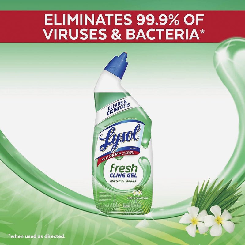 Lysol 24 Oz. Cling Gel Toilet Bowl Cleaner