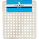 iDesign Euro 11 In. x 12.5 In. Beige Plastic Sink Mat