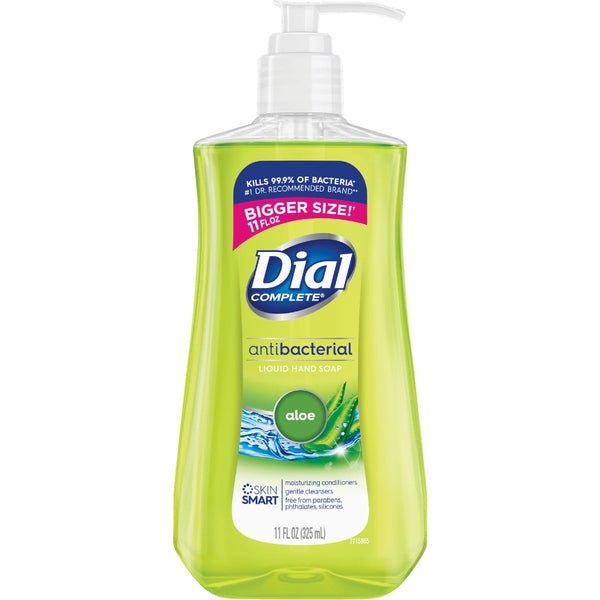 Dial Antibacterial Defense 11 Oz. Aloe Liquid Hand Soap