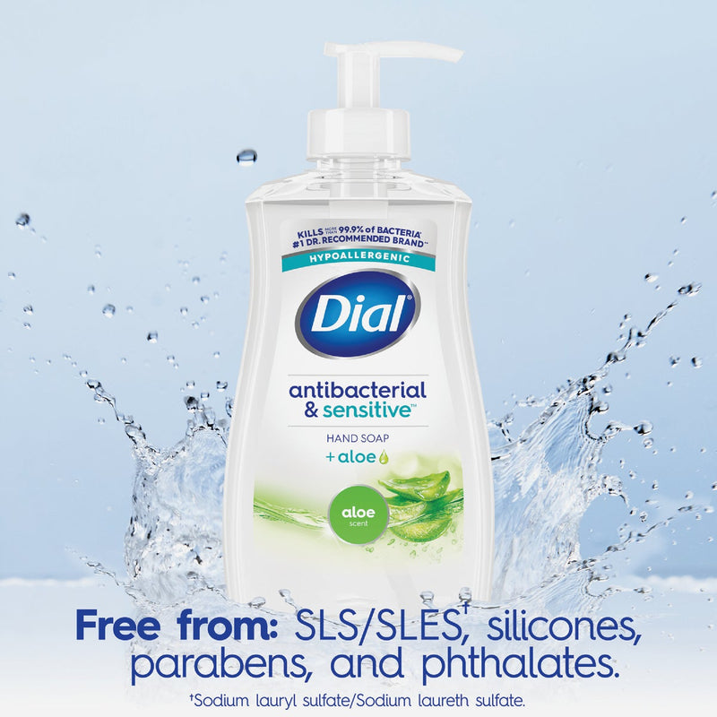 Dial Antibacterial Defense 11 Oz. Aloe Liquid Hand Soap