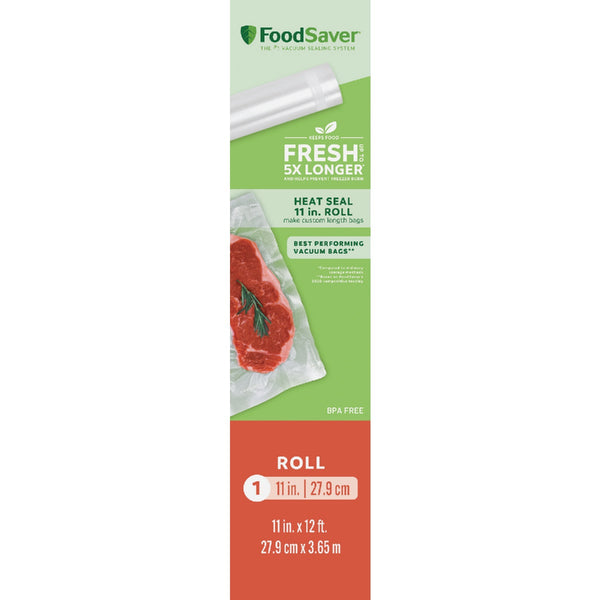 FoodSaver 11 In. x 12 Ft. Roll Freezer Bag