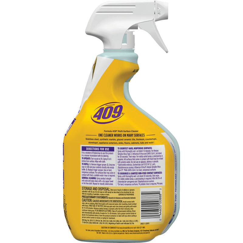 Formula 409 32 Oz. Lemon Fresh Antibacterial Multi-Surface Disinfectant Cleaner