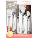 Gibson Home Castleford Mirror Polished Flatware Set (20-Piece)