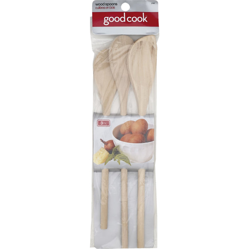 Goodcook Wood Spoon Set (3-Piece)