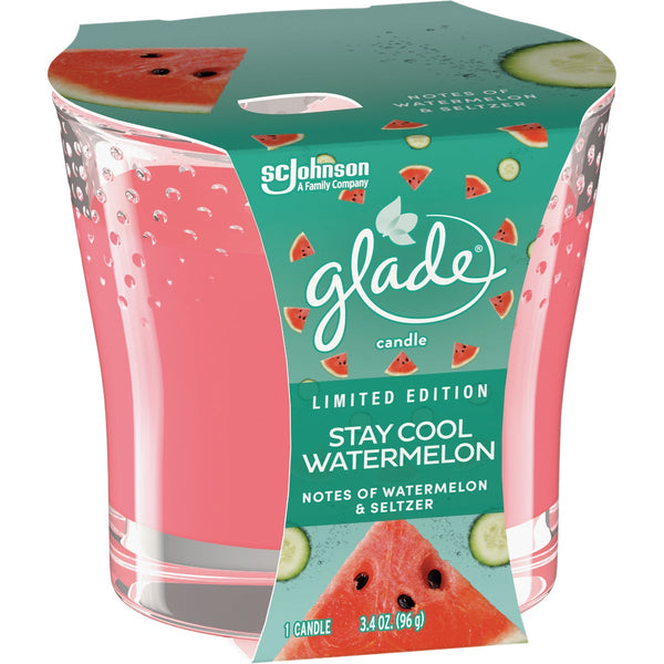 Glade 3.4 Oz. Stay Cool Watermelon Candle