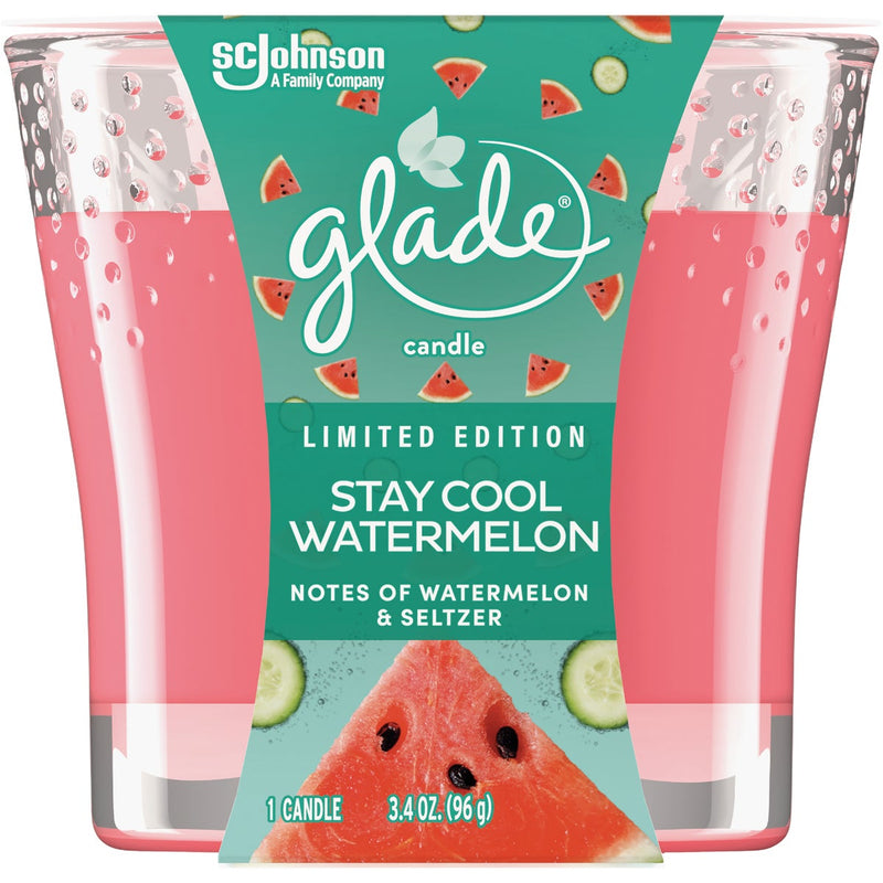 Glade 3.4 Oz. Stay Cool Watermelon Candle