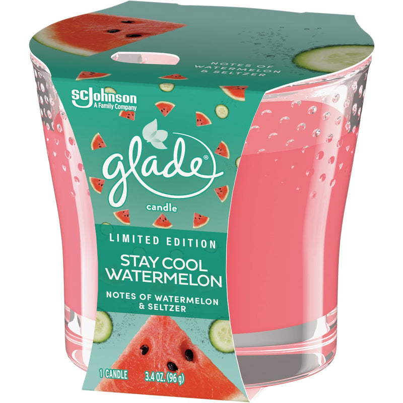 Glade 3.4 Oz. Stay Cool Watermelon Candle