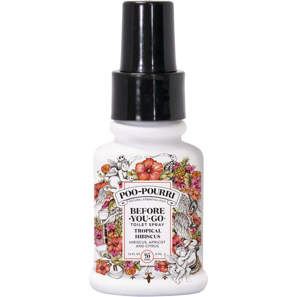 Poo-Pourri Before-You-Go 1.4 Oz. Tropical Hibiscus Deodorizer Spray