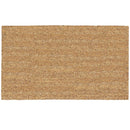 Americo Home Tan 16 In. x 27 In. Coir/Vinyl Door Mat
