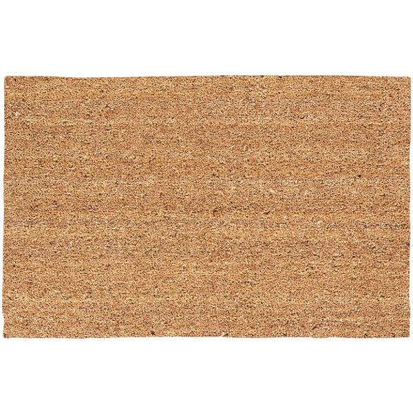 Americo Home Tan 18 In. x 30 In. Coir/Vinyl Door Mat