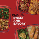 Pyrex 8 In. x 12 In. Divided Glass Bakeware