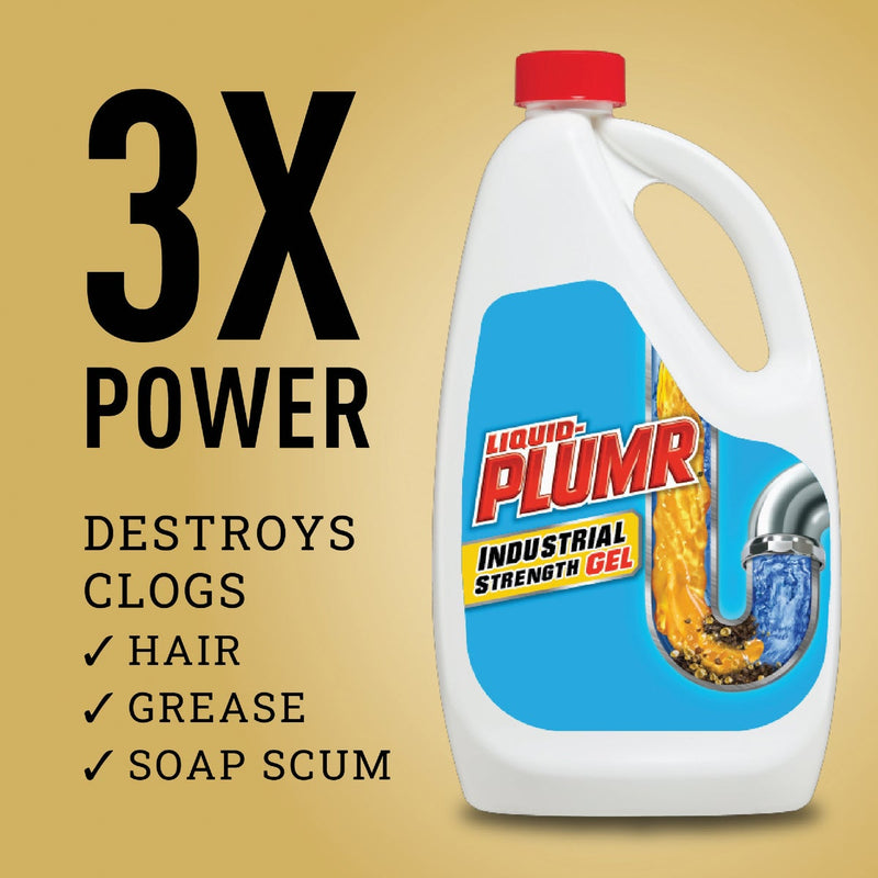 Liquid-Plumr 128 Oz. Pro-Strength Clog Destroyer Drain Cleaner