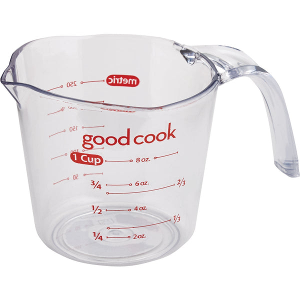Goodcook 1 Cup Clear Plastic Measuring Cup