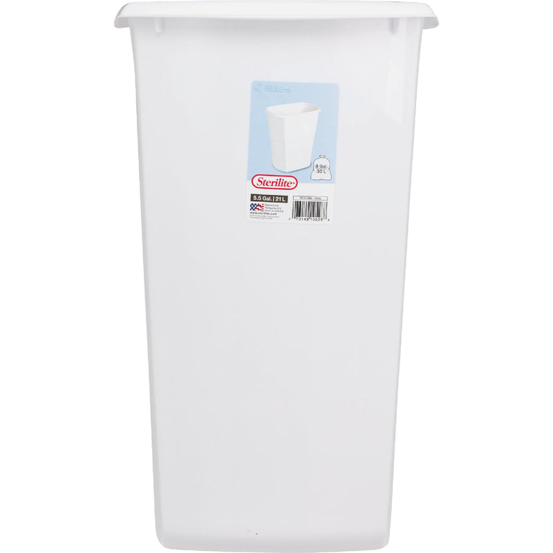 Sterilite 5.5 Gal. Rectangular Wastebasket