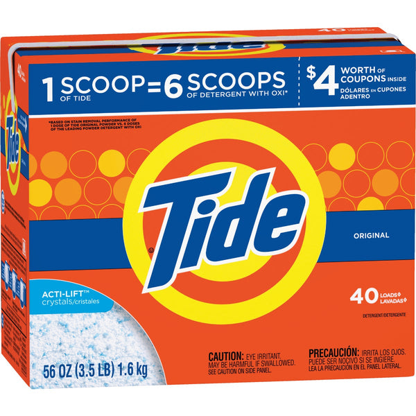 Tide 56 Oz. 40 Load Powder Laundry Detergent