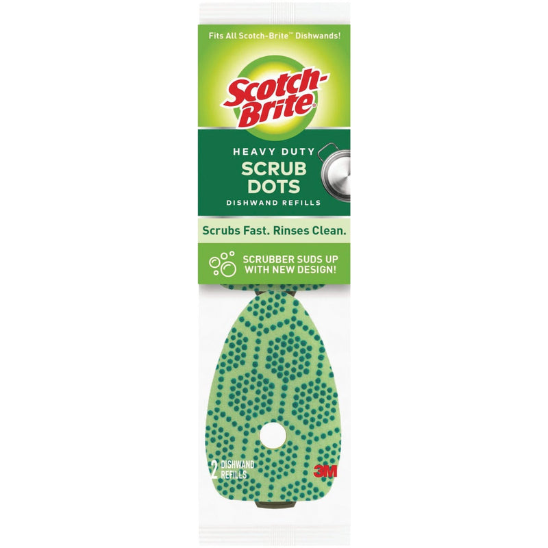 Scotch-Brite Scrub Dots Heavy Duty Dishwand Refills