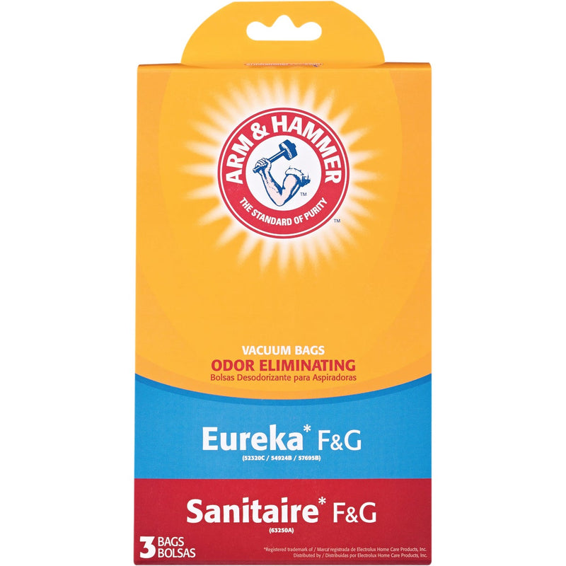 Arm & Hammer Eureka/Sanitaire F&G Vacuum Cleaner Bag (3-Pack)
