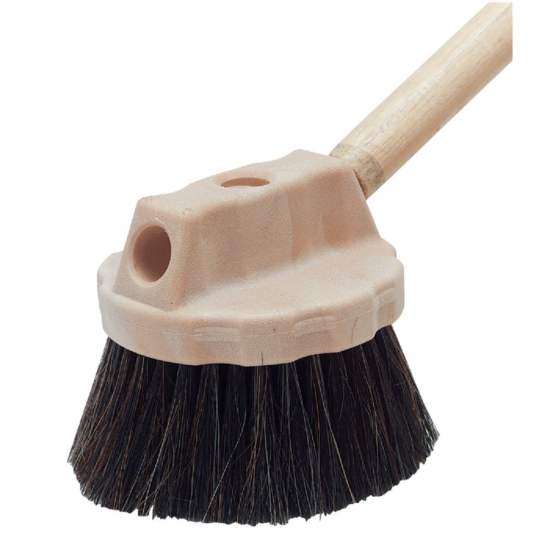 DQB 4-1/2 In. Round Horsehair & Poly Window Brush