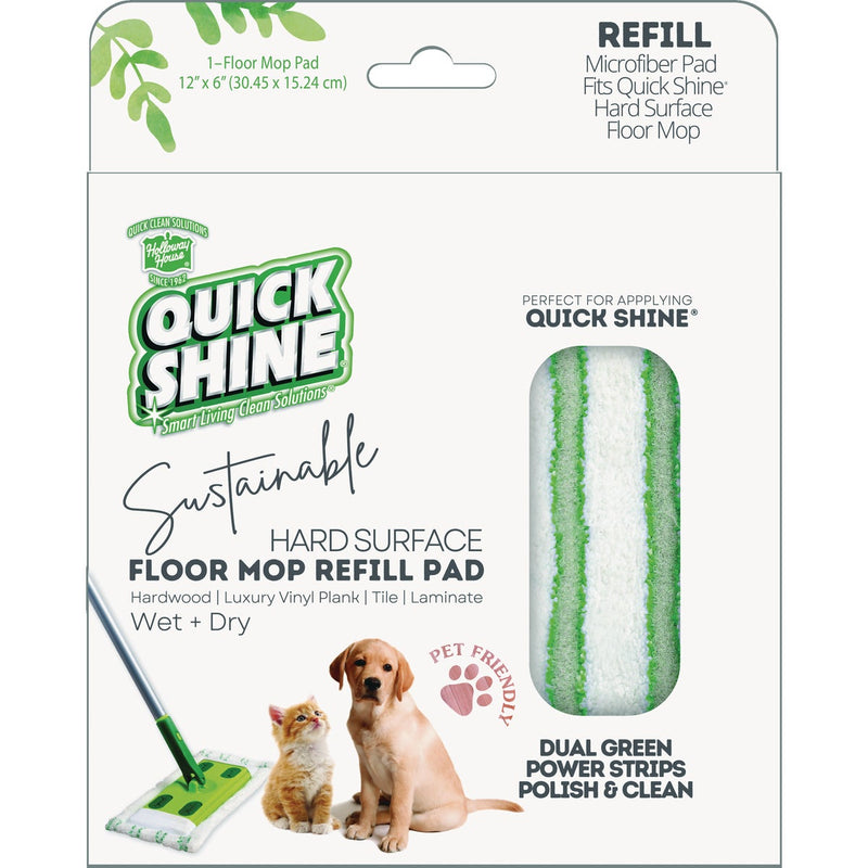 Quick Shine Hard Surface Floor Mop Refill Pad