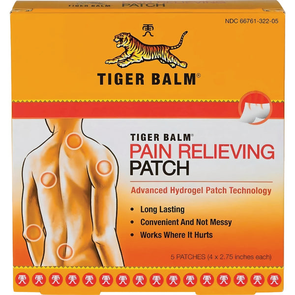 Tiger Balm Small Pain Relieving Patch (5-Count)