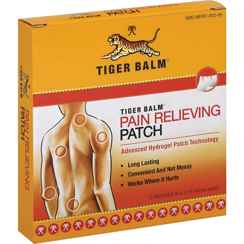 Tiger Balm Small Pain Relieving Patch (5-Count)