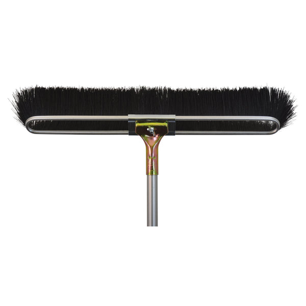 Bruske 23 In. W. x 65 In. L. Steel Handle Medium Sweep Push Broom
