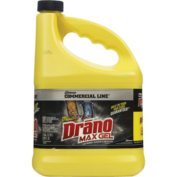 Drano 1 Gal. Max Gel Commercial Line Drain Clog Remover
