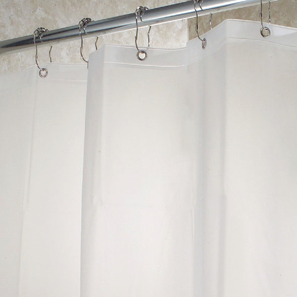 iDesign Gia 72 In. x 72 In. Clear Vinyl Shower Curtain Liner