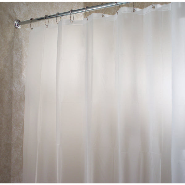 iDesign 72 In. x 72 In. Frost EVA Shower Curtain Liner