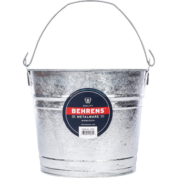 Behrens 10 Qt. Hot-Dipped Steel Pail