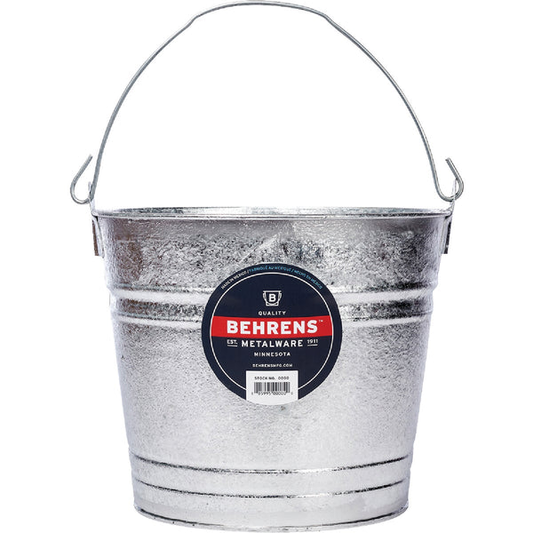 Behrens 12 Qt. Hot-Dipped Steel Pail