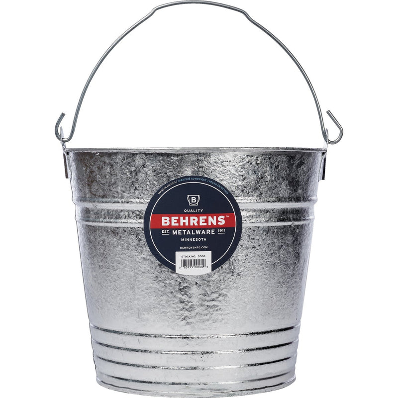 Behrens 14 Qt. Hot-Dipped Steel Pail