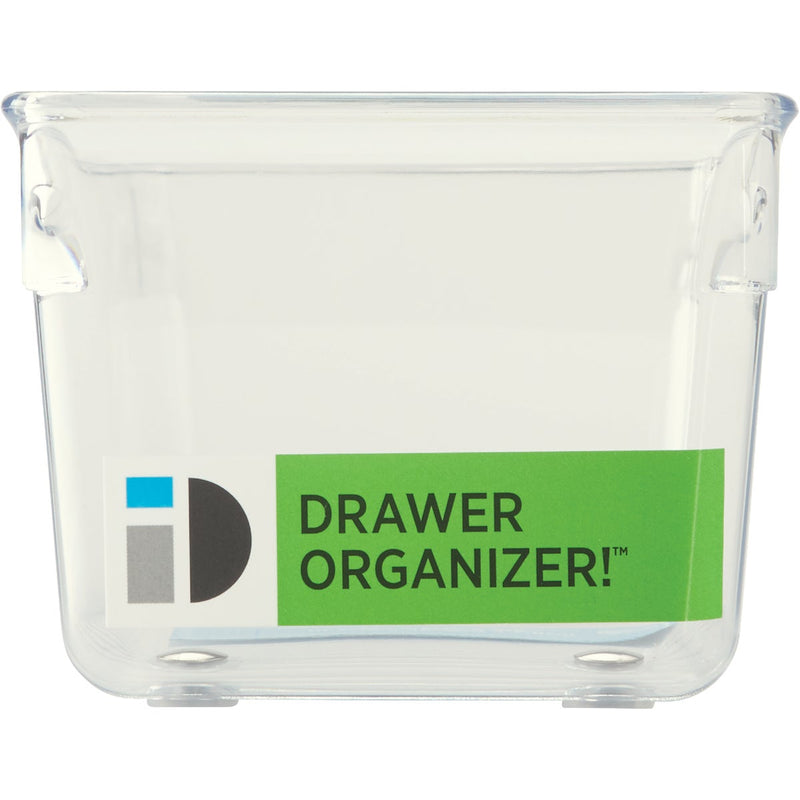 iDesign Linus 4 In. W. x 12 In. L. x 3 In. D. Clear Drawer Organizer Tray