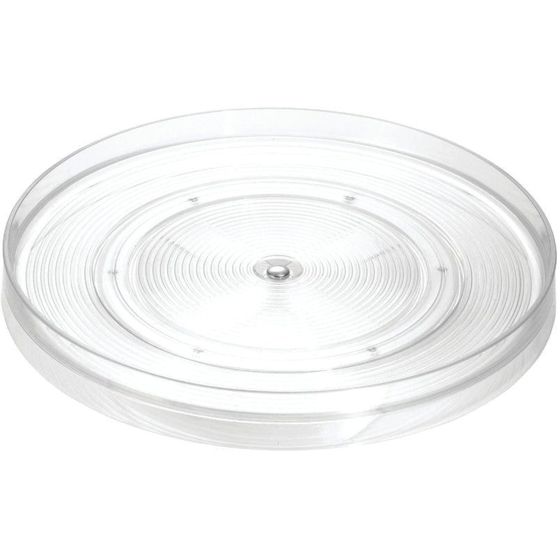 iDesign Linus 11 In. Dia. x 1.75 In. H. Clear Turntable