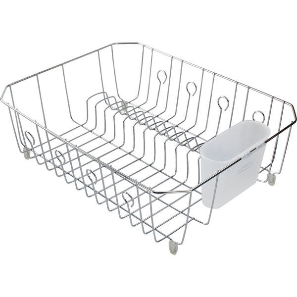 Rubbermaid 13.81 In. x 17.62 In. Chrome Wire Sink Dish Drainer