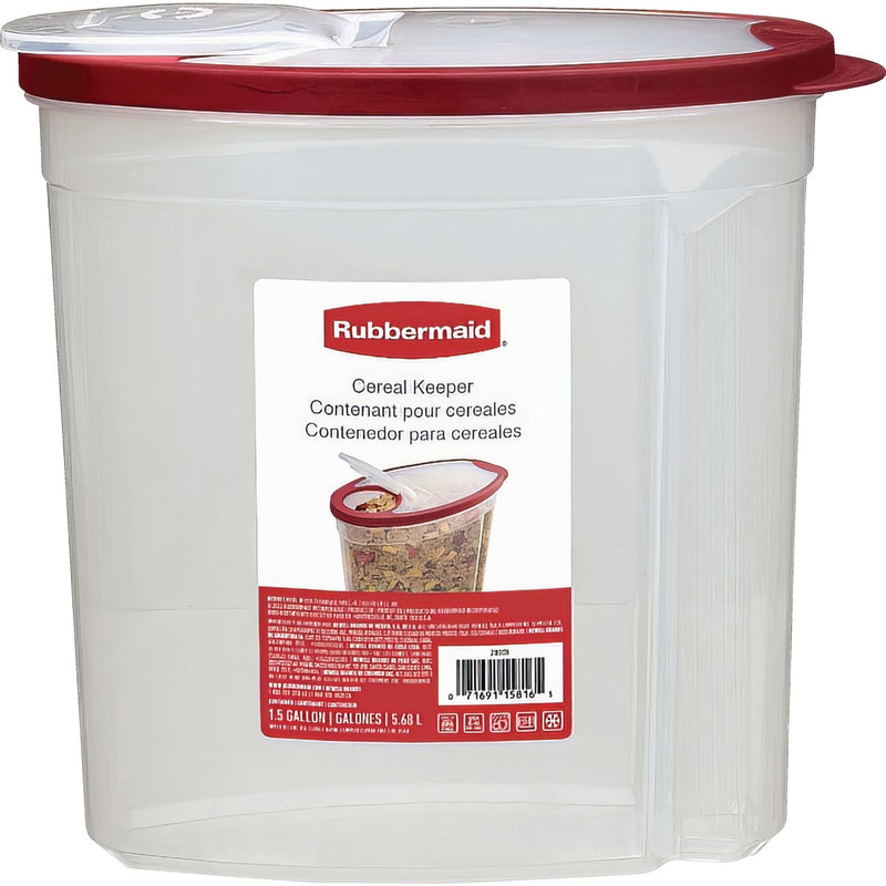 Rubbermaid Flex&Seal 1.5 Gal. Clear Food Storage Container with Lid
