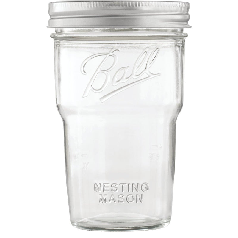 Ball Wide Mouth 16 Oz Nesting Mason Jar (4-Pack)