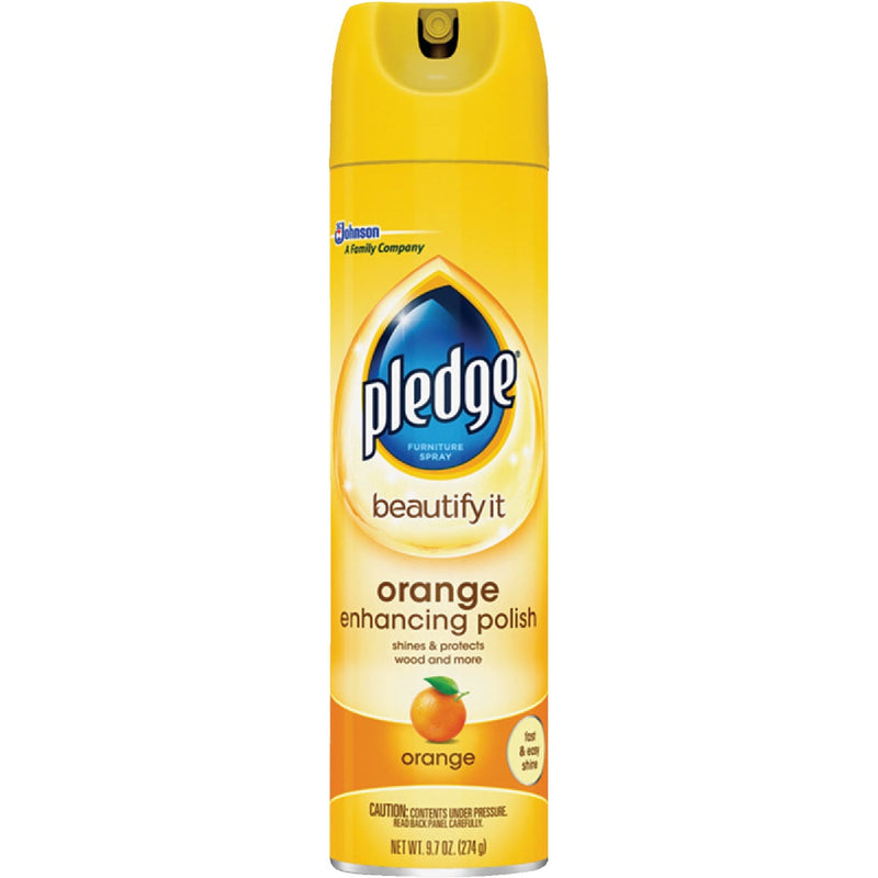 Pledge 9.7 Oz. Orange Furniture Polish