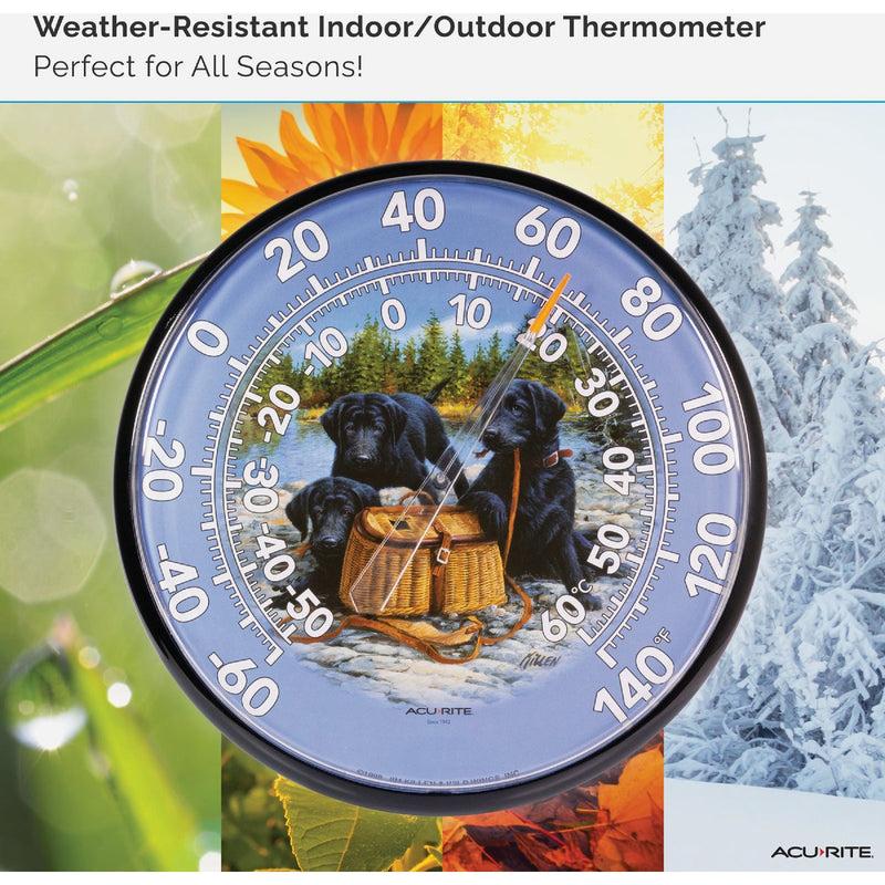 Acurite 12" Fahrenheit -60 To 140 Outdoor Wall Thermometer