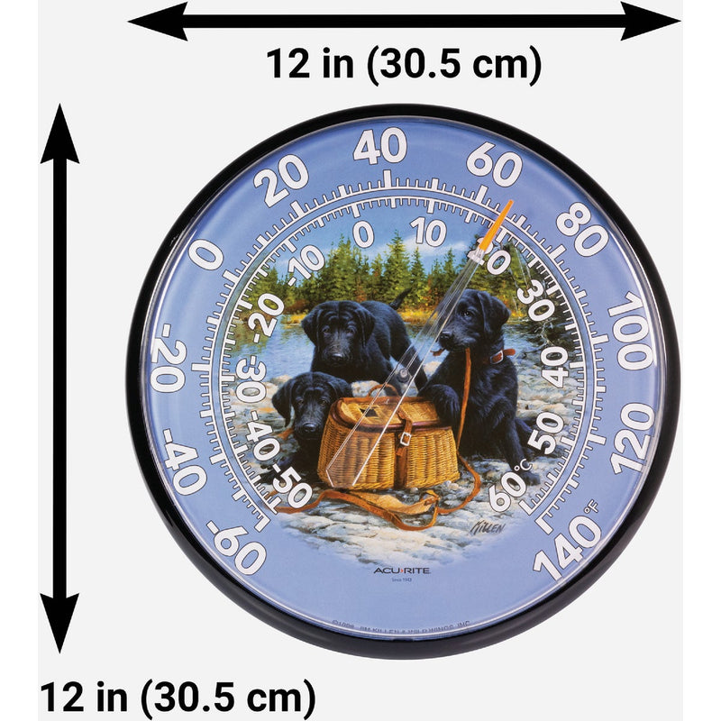 Acurite 12" Fahrenheit -60 To 140 Outdoor Wall Thermometer