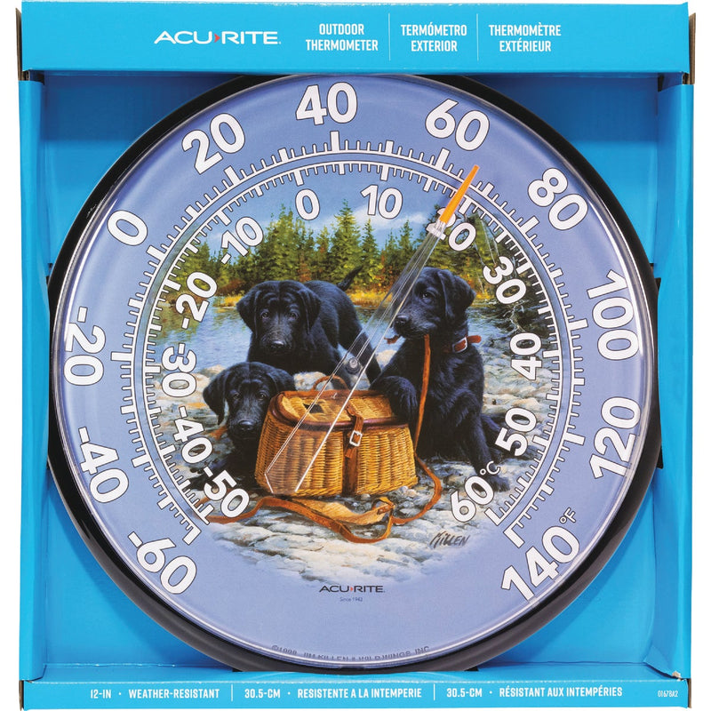 Acurite 12" Fahrenheit -60 To 140 Outdoor Wall Thermometer