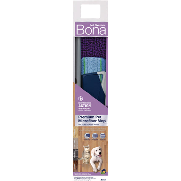 Bona Microfiber Mop w/Sweeping Pad