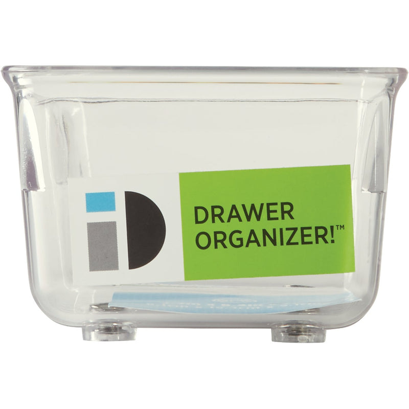 iDesign Linus 3 In. x 6 In. x 2 In. Clear Drawer Organizer