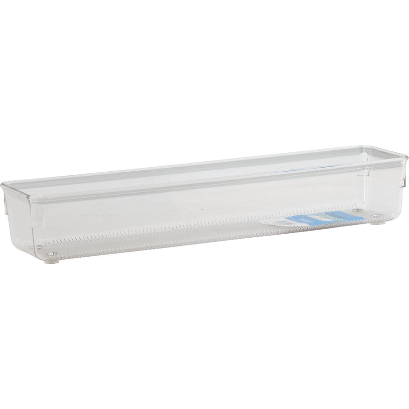 iDesign Linus 3 In. x 12 In. x 2 In. Clear Drawer Organizer