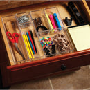 iDesign Linus 6 In. x 6 In. x 2 In. Clear Drawer Organizer